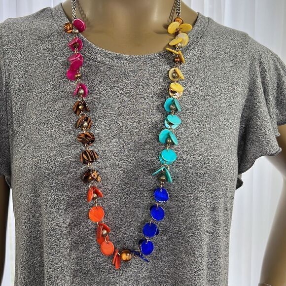 Erica Lyons Colorful Fun Necklace - Picture 1 of 6